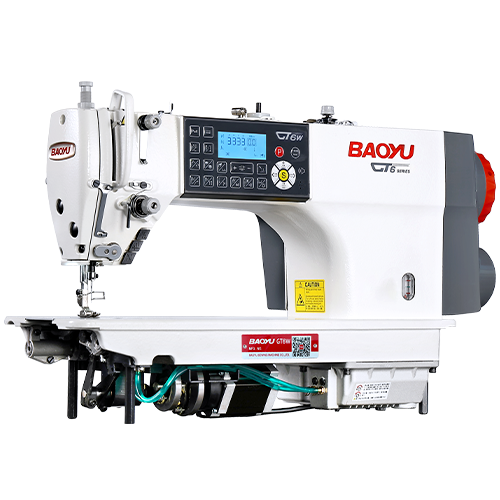 خياطة كمبيوتر كامل حوض واسع 3 موتور - فرماتورة مسطحة