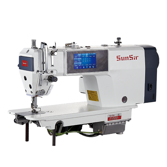 خياطة كمبيوتر كامل أشكال حوض زيت مقفول 2 موتور