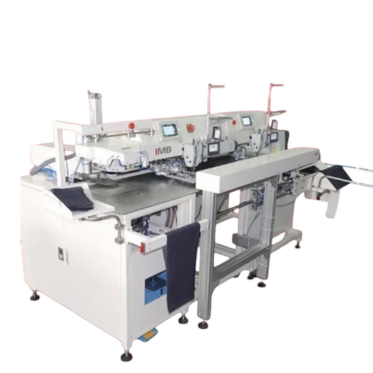 تركيب جيب خياطة 2 رأس بدعامة (رأس برزار) باباني - هواء