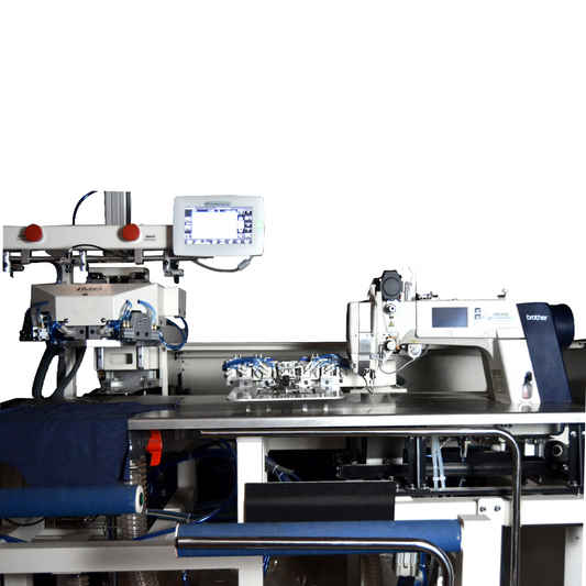 تركيب جيب خياطة رأس برازر ياباني- هواء Eassy