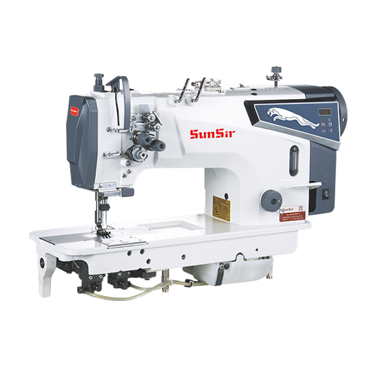 خياطة 2 إبرة كروشيه كبير عمود متحرك نص كمبيوتر